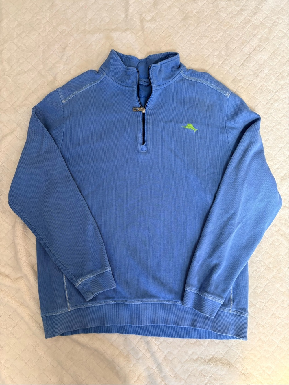 Tommy Bahama Men's Quarter-Zip Pullover – Size Large